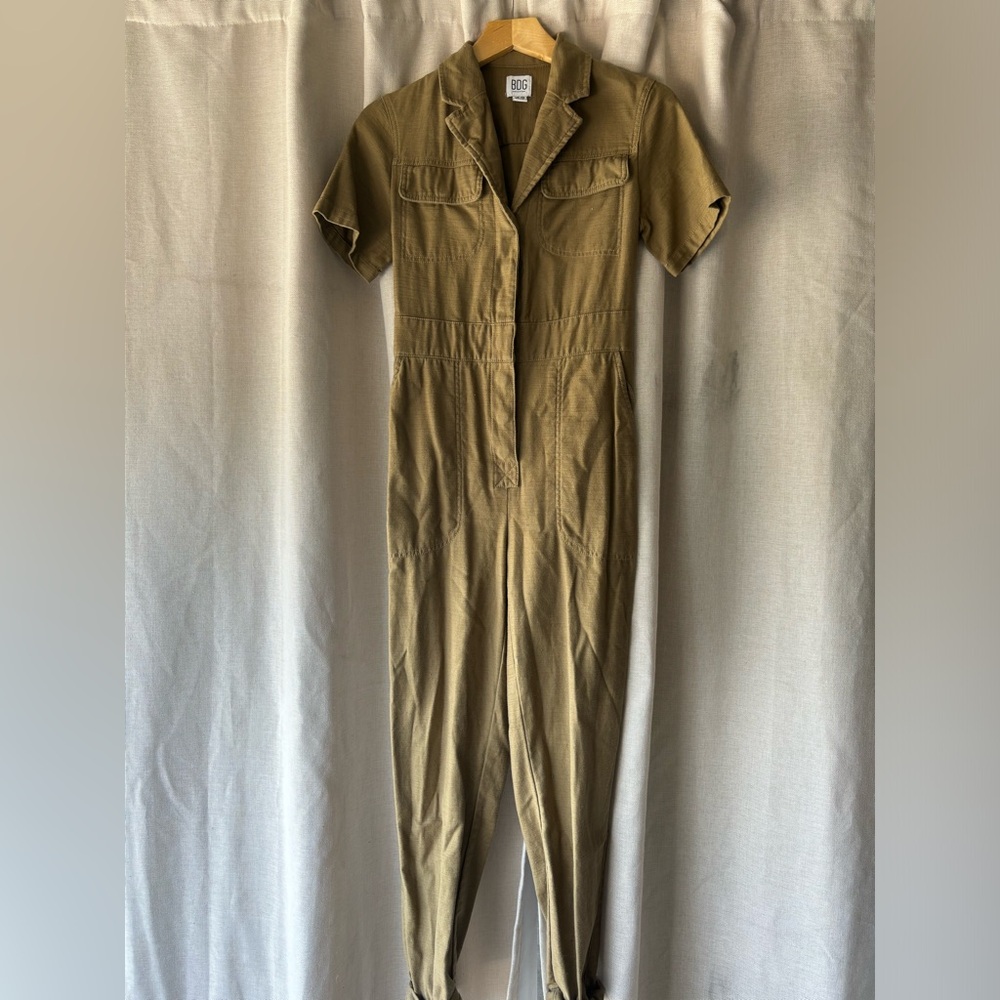 BDG Olive Jumpsuit